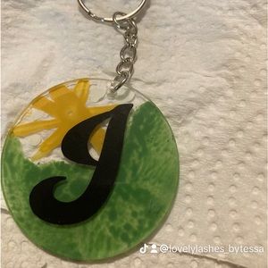 Keychains painted